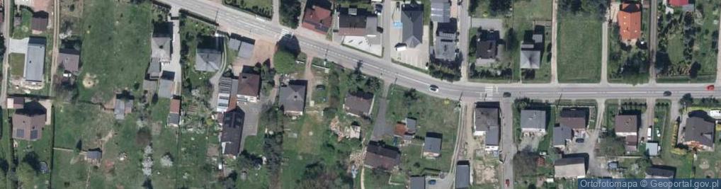 Zdjęcie satelitarne Rybnicka ul.