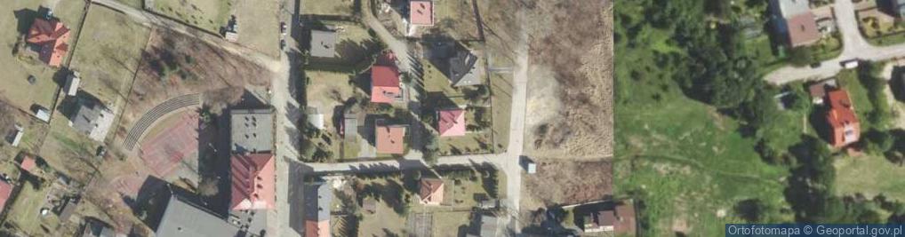 Zdjęcie satelitarne Rybna ul.