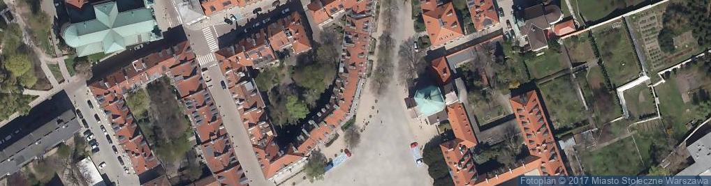 Zdjęcie satelitarne Rynek Nowego Miasta ul.