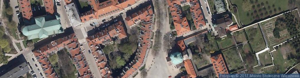 Zdjęcie satelitarne Rynek Nowego Miasta ul.