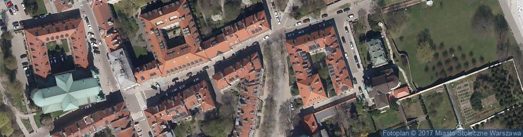 Zdjęcie satelitarne Rynek Nowego Miasta ul.