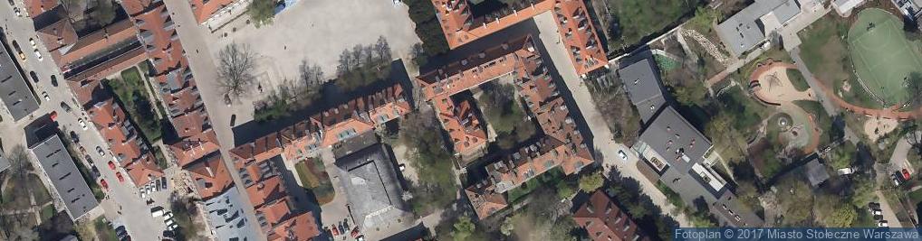 Zdjęcie satelitarne Rynek Nowego Miasta ul.