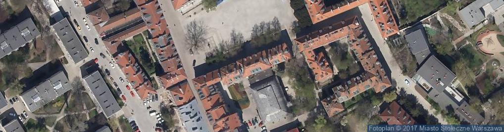 Zdjęcie satelitarne Rynek Nowego Miasta ul.