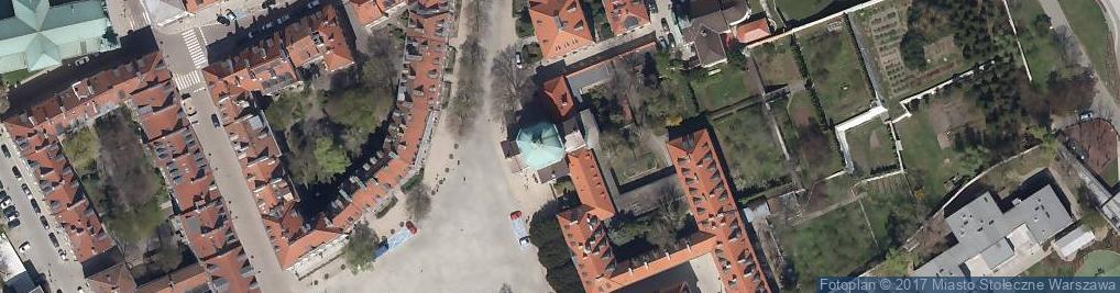 Zdjęcie satelitarne Rynek Nowego Miasta ul.