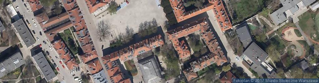 Zdjęcie satelitarne Rynek Nowego Miasta ul.