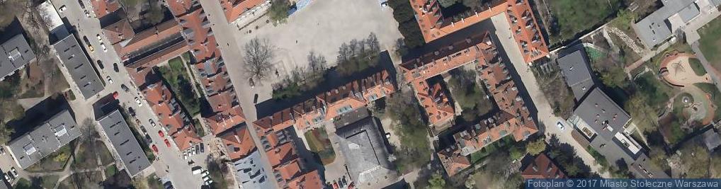 Zdjęcie satelitarne Rynek Nowego Miasta ul.