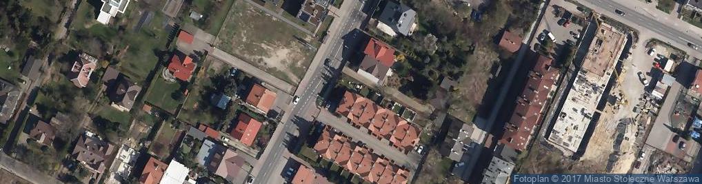 Zdjęcie satelitarne Ryżowa ul.