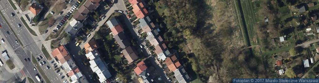 Zdjęcie satelitarne Rymanowska ul.
