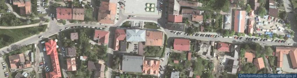 Zdjęcie satelitarne Rynek Górny ul.