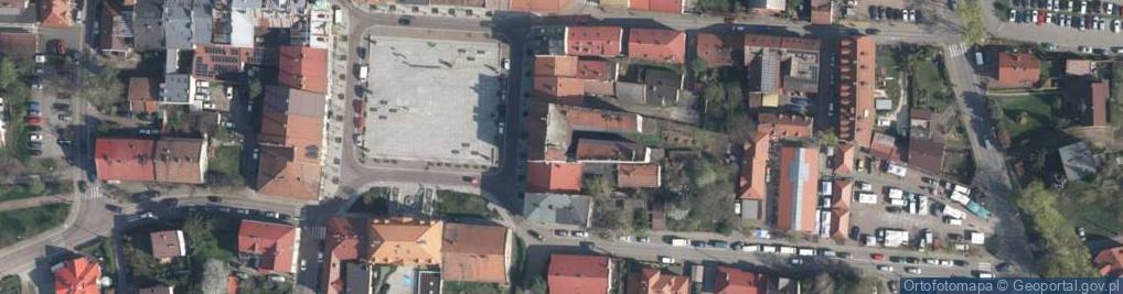 Zdjęcie satelitarne Rynek Górny ul.