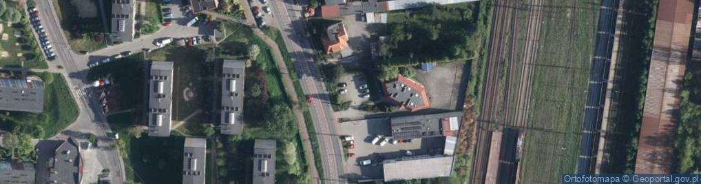Zdjęcie satelitarne Rybnicka ul.