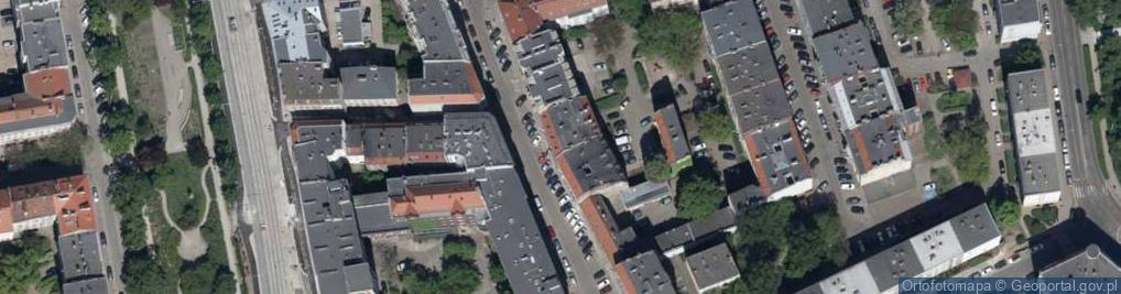 Zdjęcie satelitarne Rydygiera Ludwika ul.