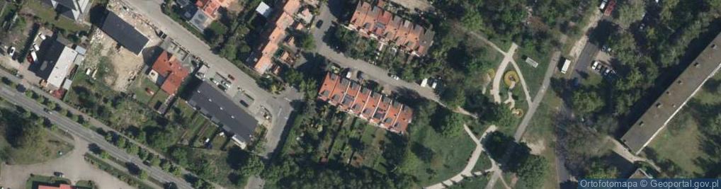 Zdjęcie satelitarne Ryska ul.