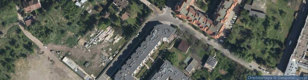 Zdjęcie satelitarne Rycerska ul.
