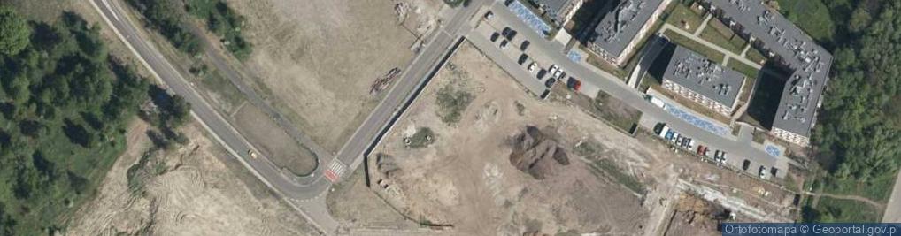Zdjęcie satelitarne Rycerska ul.