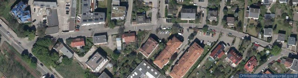 Zdjęcie satelitarne Rybnicka ul.