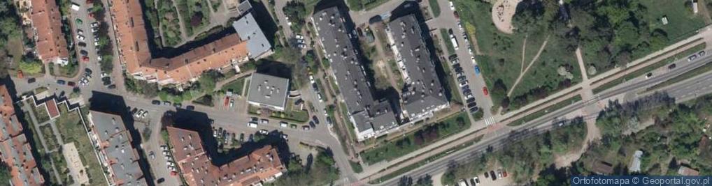 Zdjęcie satelitarne Rymarska ul.