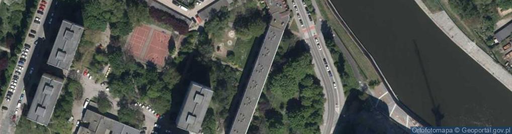 Zdjęcie satelitarne Rybacka ul.