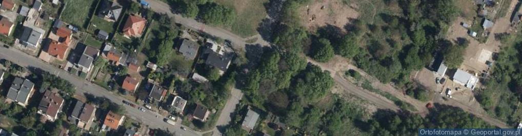 Zdjęcie satelitarne Rychła ul.