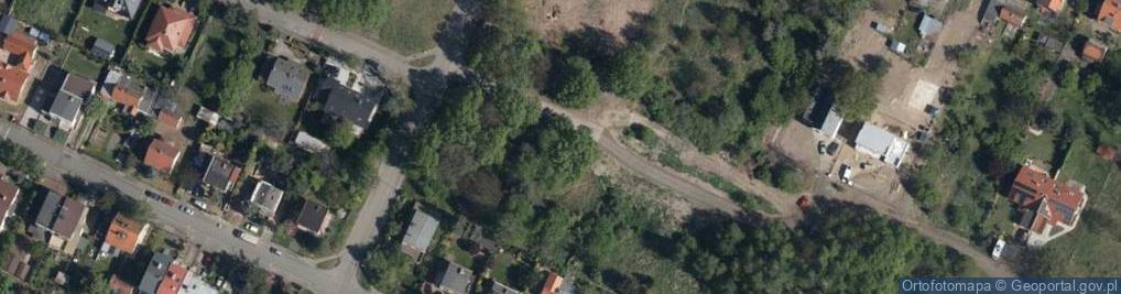 Zdjęcie satelitarne Rychła ul.