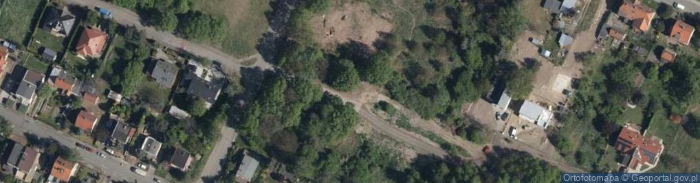 Zdjęcie satelitarne Rychła ul.