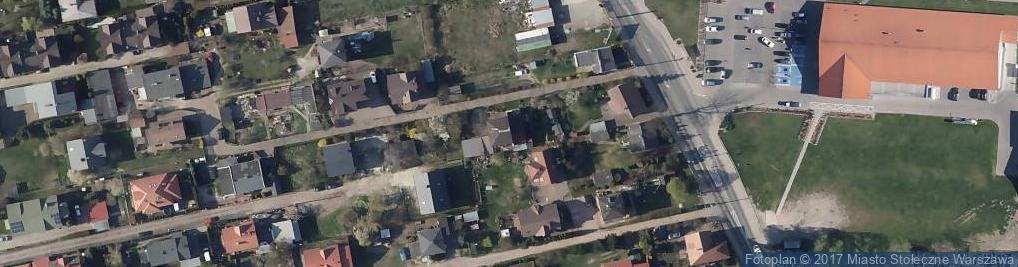 Zdjęcie satelitarne Rybna ul.