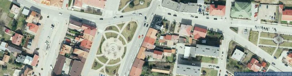 Zdjęcie satelitarne Rynek ul.
