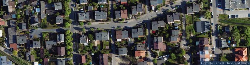Zdjęcie satelitarne Rycerska ul.