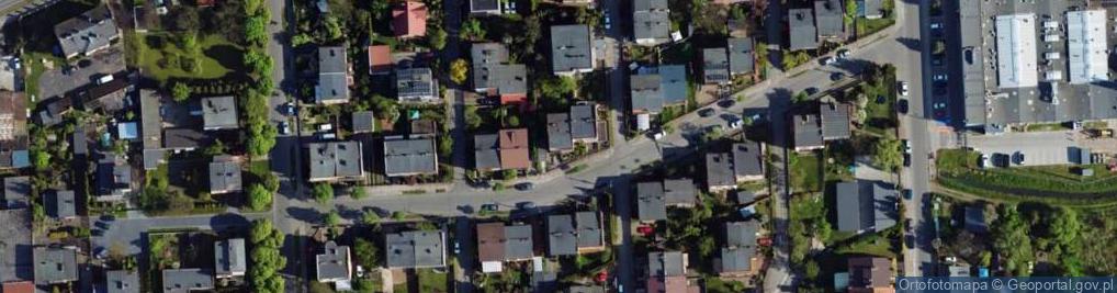 Zdjęcie satelitarne Rycerska ul.