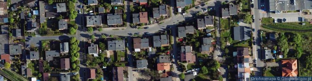 Zdjęcie satelitarne Rycerska ul.