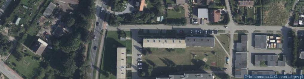 Zdjęcie satelitarne Rycerska ul.