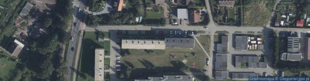 Zdjęcie satelitarne Rycerska ul.