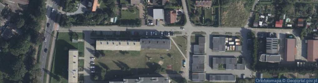 Zdjęcie satelitarne Rycerska ul.