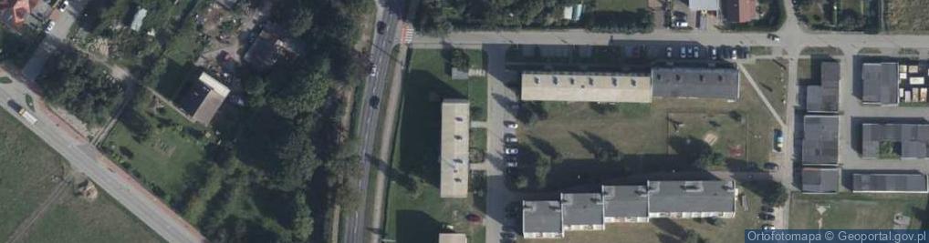 Zdjęcie satelitarne Rycerska ul.