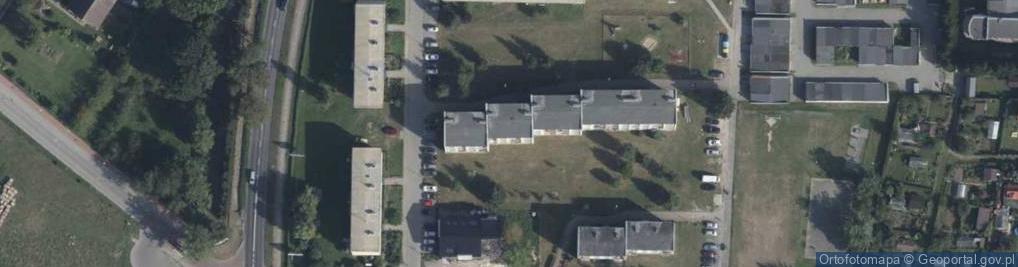 Zdjęcie satelitarne Rycerska ul.