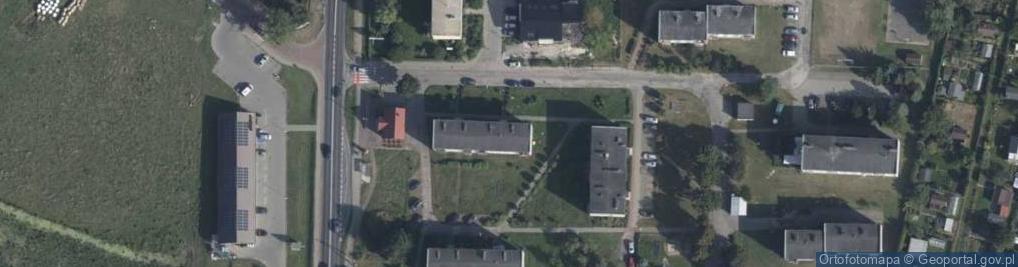 Zdjęcie satelitarne Rycerska ul.