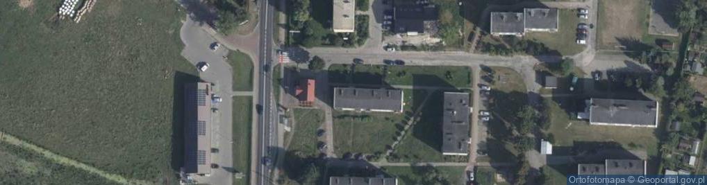 Zdjęcie satelitarne Rycerska ul.