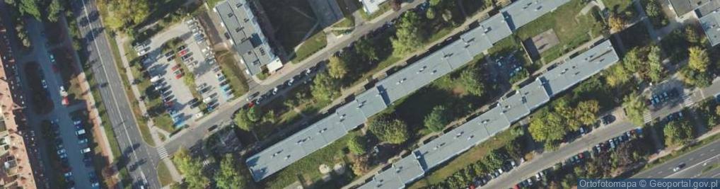 Zdjęcie satelitarne Rydza-Śmigłego Edwarda, marsz. ul.