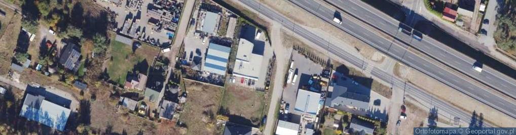 Zdjęcie satelitarne Rycerska ul.