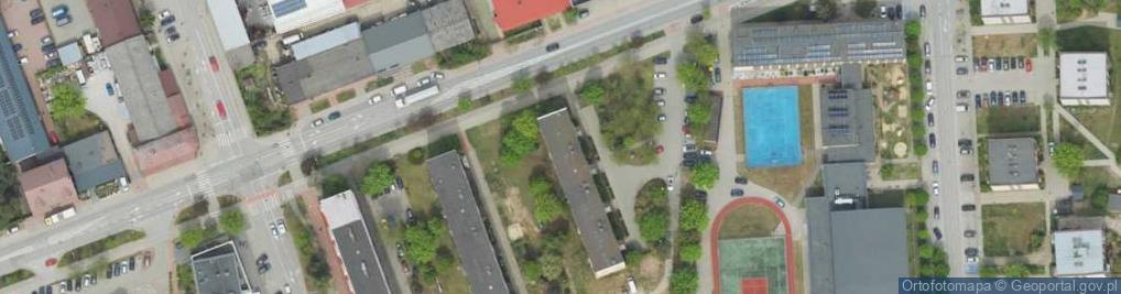 Zdjęcie satelitarne Rzemieślnicza ul.