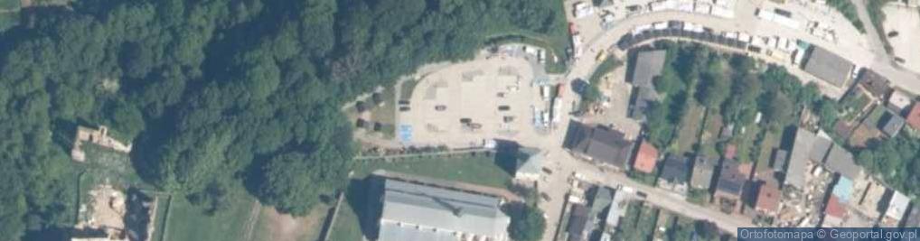 Zdjęcie satelitarne Rzeczna ul.