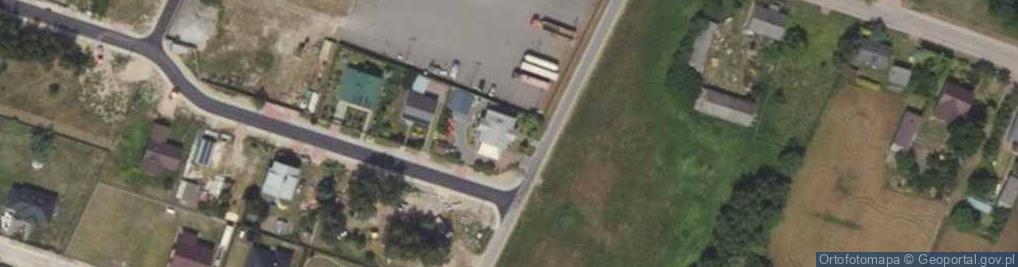 Zdjęcie satelitarne Rzeczna ul.