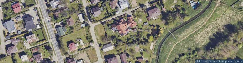 Zdjęcie satelitarne Rzeczna ul.