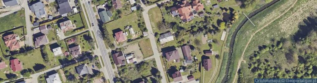 Zdjęcie satelitarne Rzeczna ul.