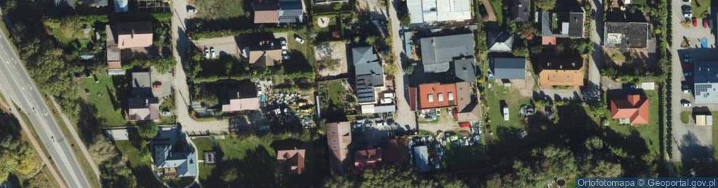 Zdjęcie satelitarne Rzeczna ul.