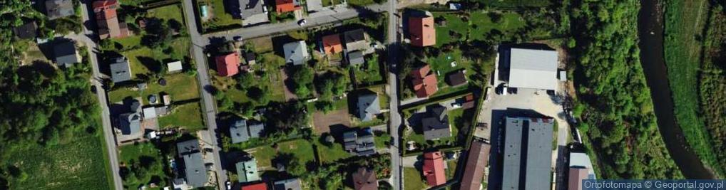 Zdjęcie satelitarne Rzeczna ul.