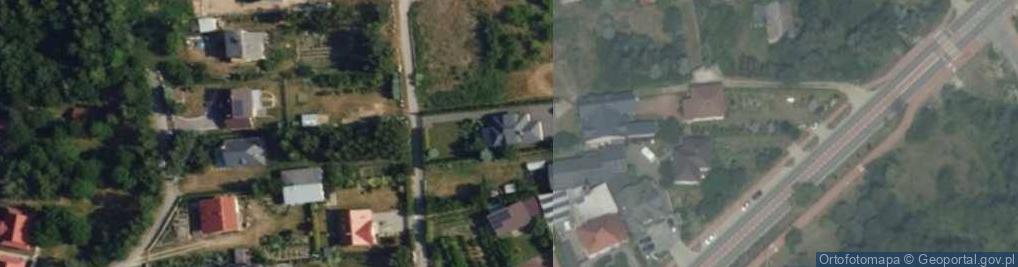 Zdjęcie satelitarne Rzeczna ul.