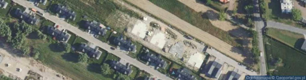 Zdjęcie satelitarne Rzeczna ul.