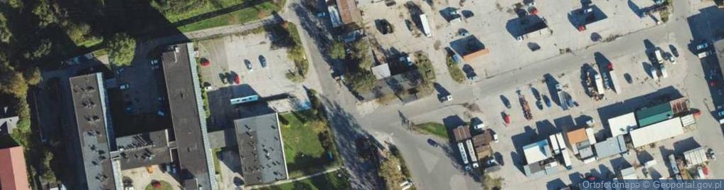 Zdjęcie satelitarne Rzęsna ul.