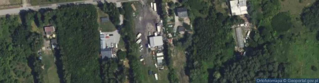 Zdjęcie satelitarne Rzeczna ul.